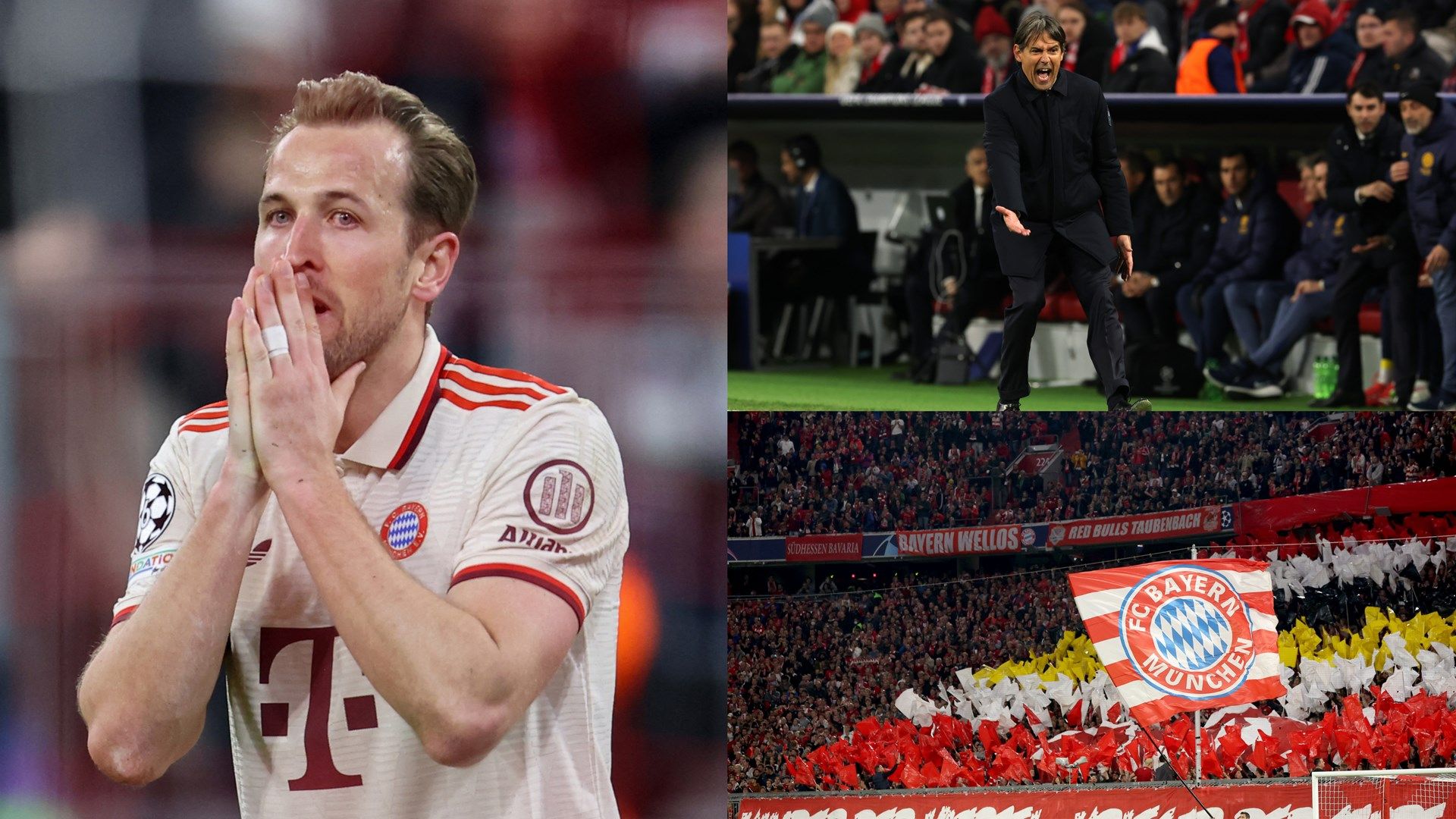 Harry Kane Inter Bayern UCL 2024-2025