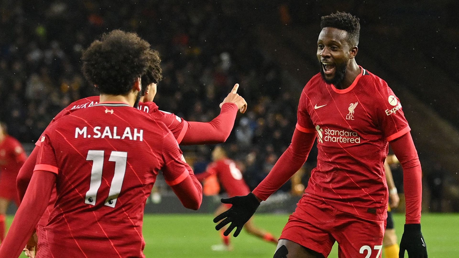 Divock Origi Liverpool Wolves Premier League 2021-22