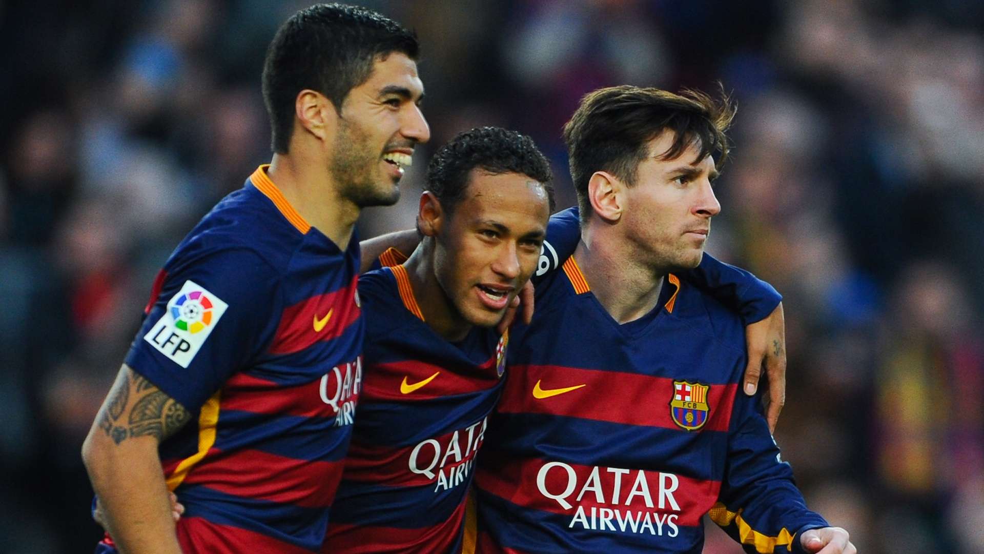 Luis Suarez Neymar Messi