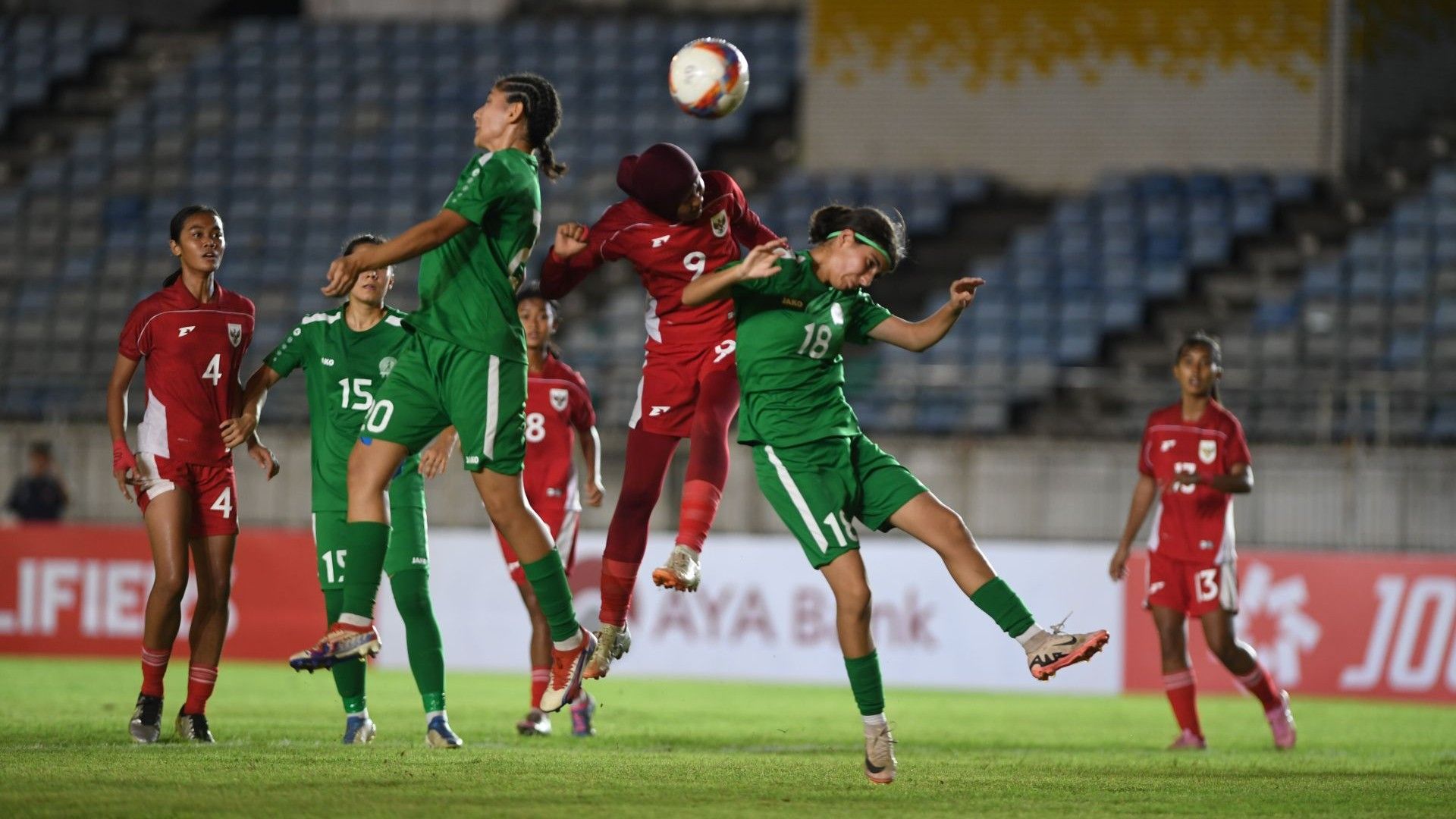 Timnas wanita Indonesia U-20 vs Turkmenistan U-20 - ACQ U-20 2026