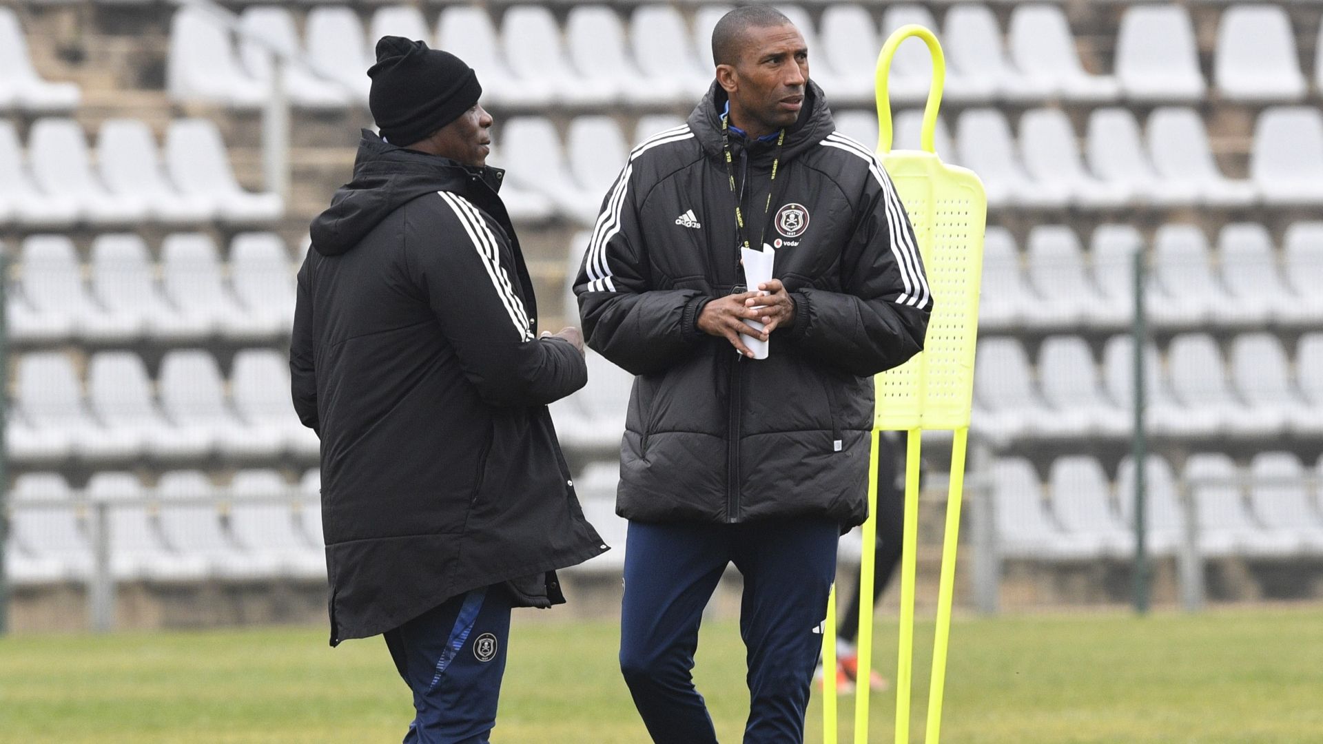 Mandla Ncikazi and Abdeslam Ouaddou, Orlando Pirates