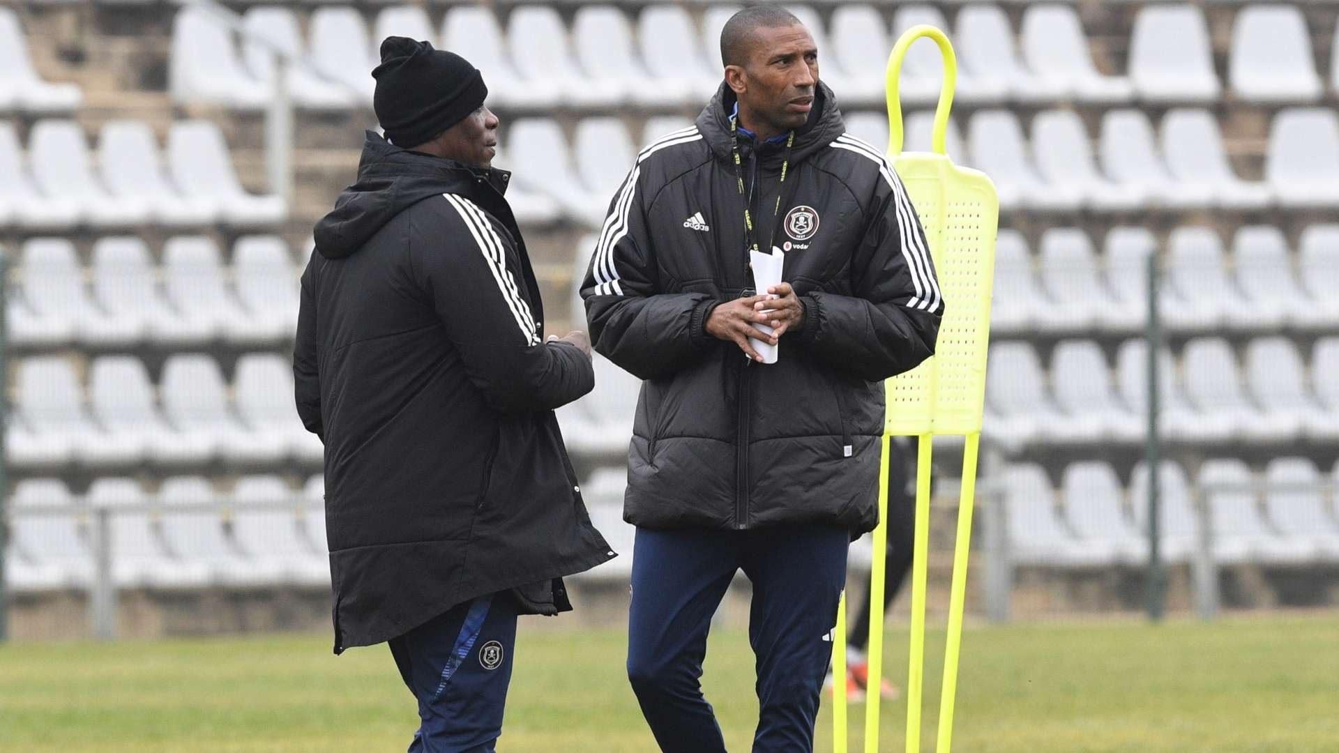 Mandla Ncikazi and Abdeslam Ouaddou, Orlando Pirates