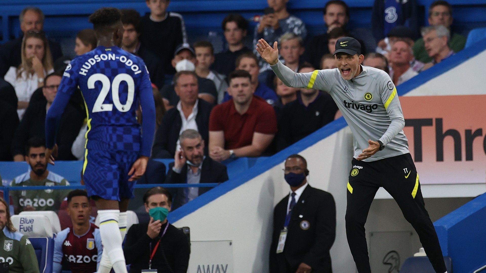 Thomas Tuchel Callum Hudson-Odoi Chelsea 2021-22