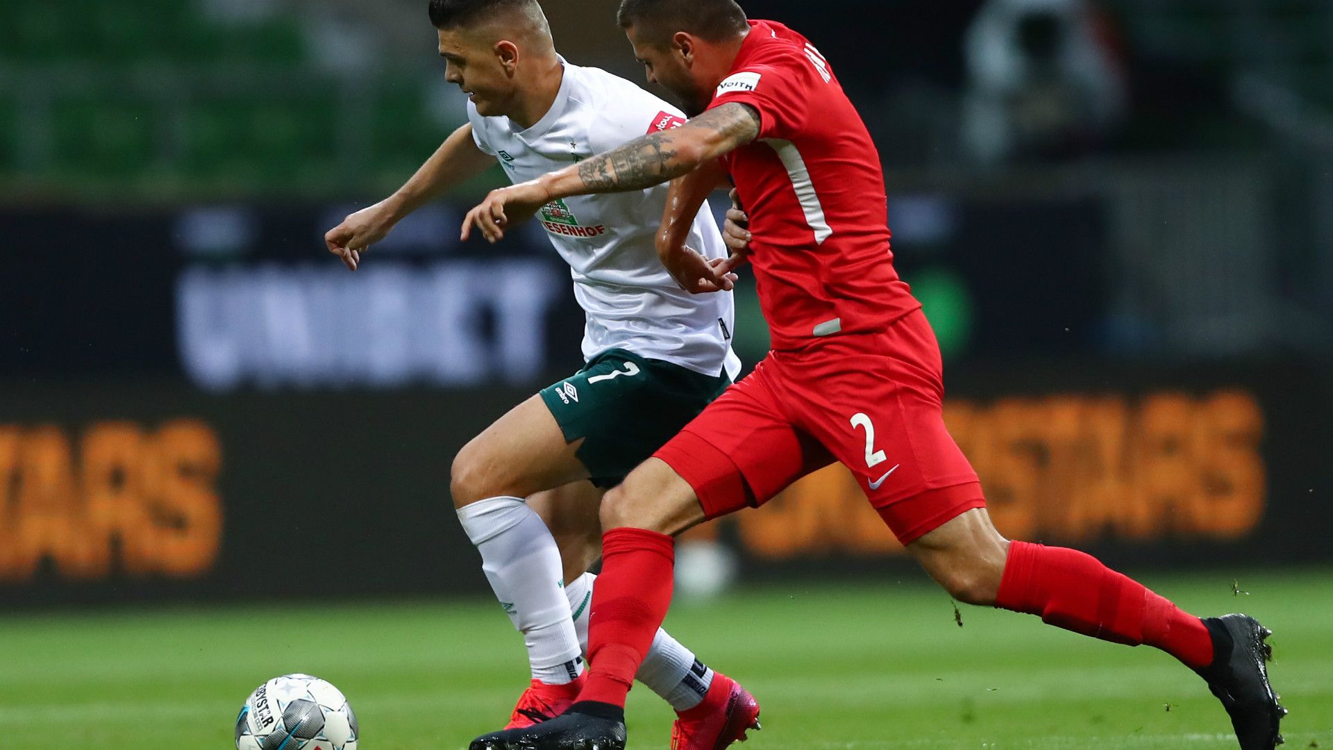 MILOT RASHICA WERDER BREMEN MARNON BUSCH HEIDENHEIM BUNDESLIGA 02072020