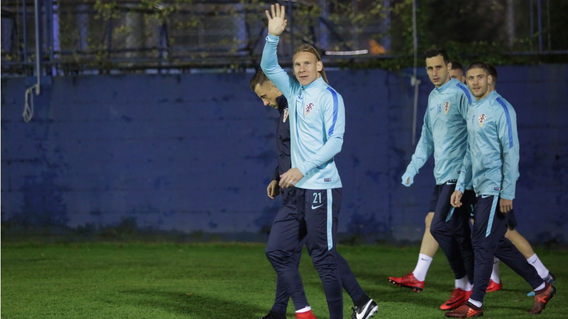 Domagoj Vida Croatia training 06112017