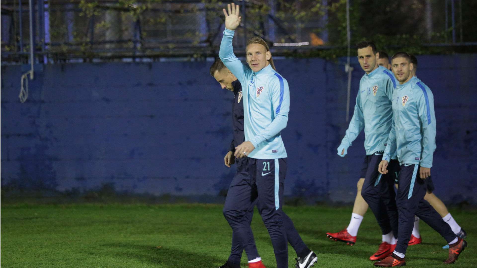 Domagoj Vida Croatia training 06112017