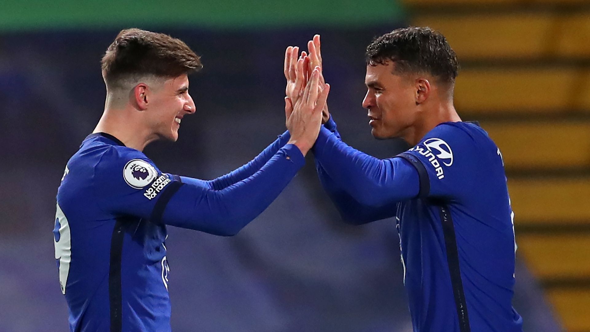 Mason Mount Thiago Silva Chelsea 2020-21