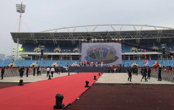 Sân Mỹ Đình đón ĐTVN