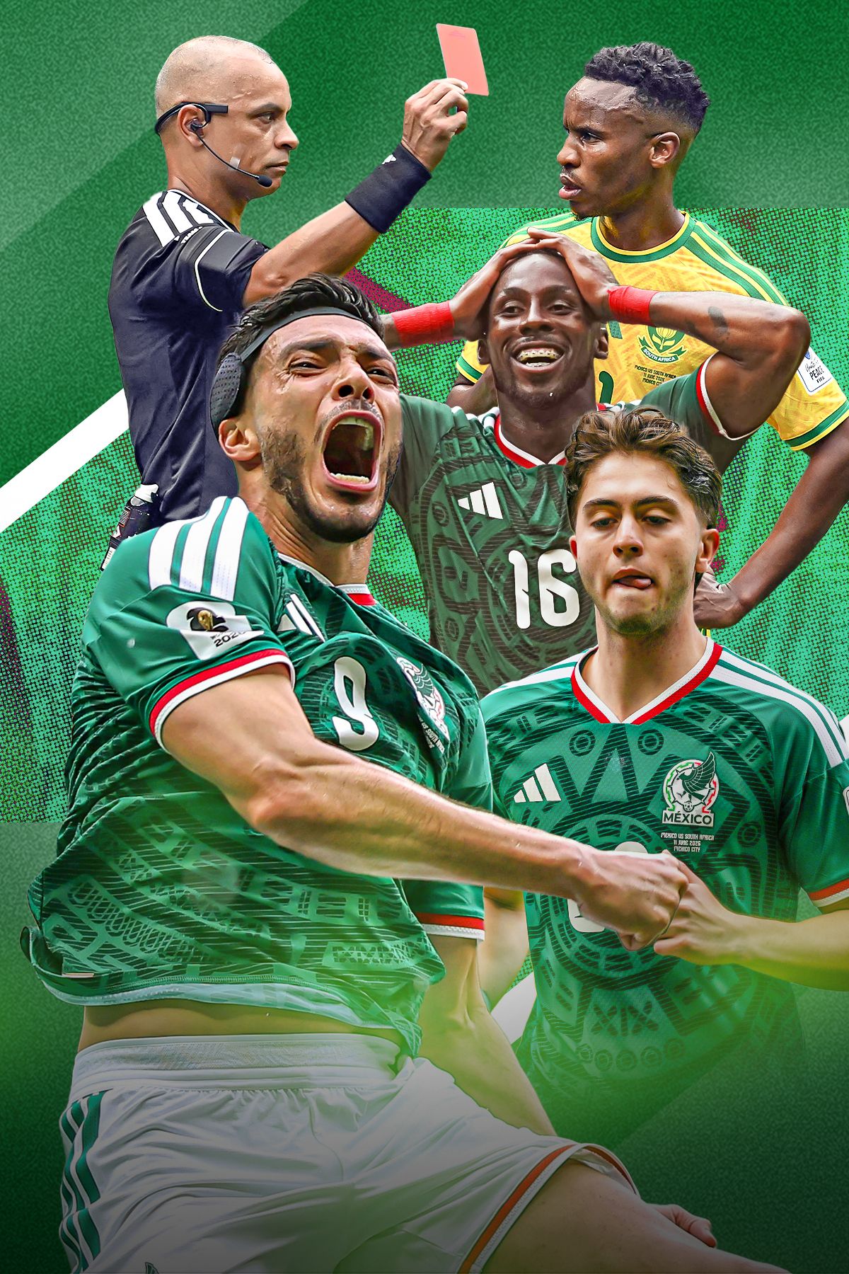 Quiñones makes World Cup statement, Montes baffles with red card