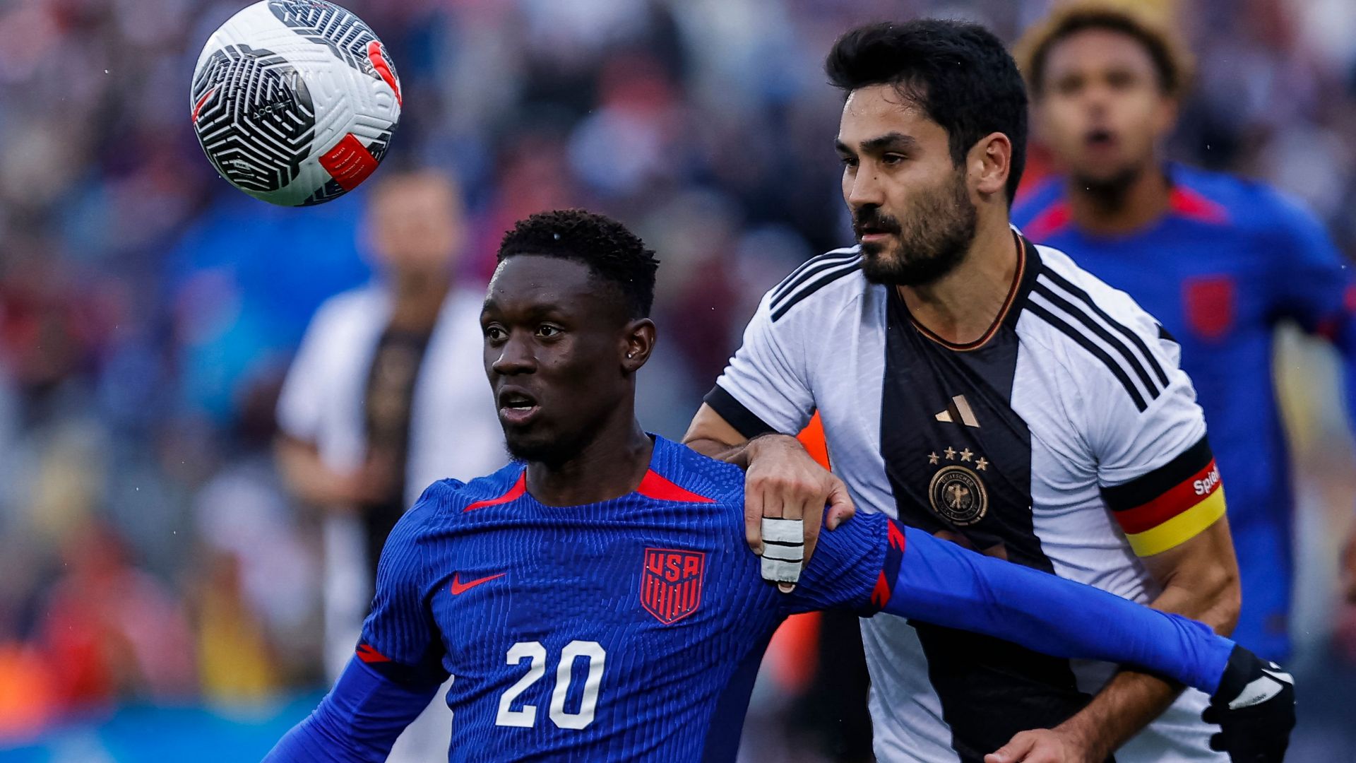Folarin Balogun Ilkay Gundogan USMNT Germany 2023