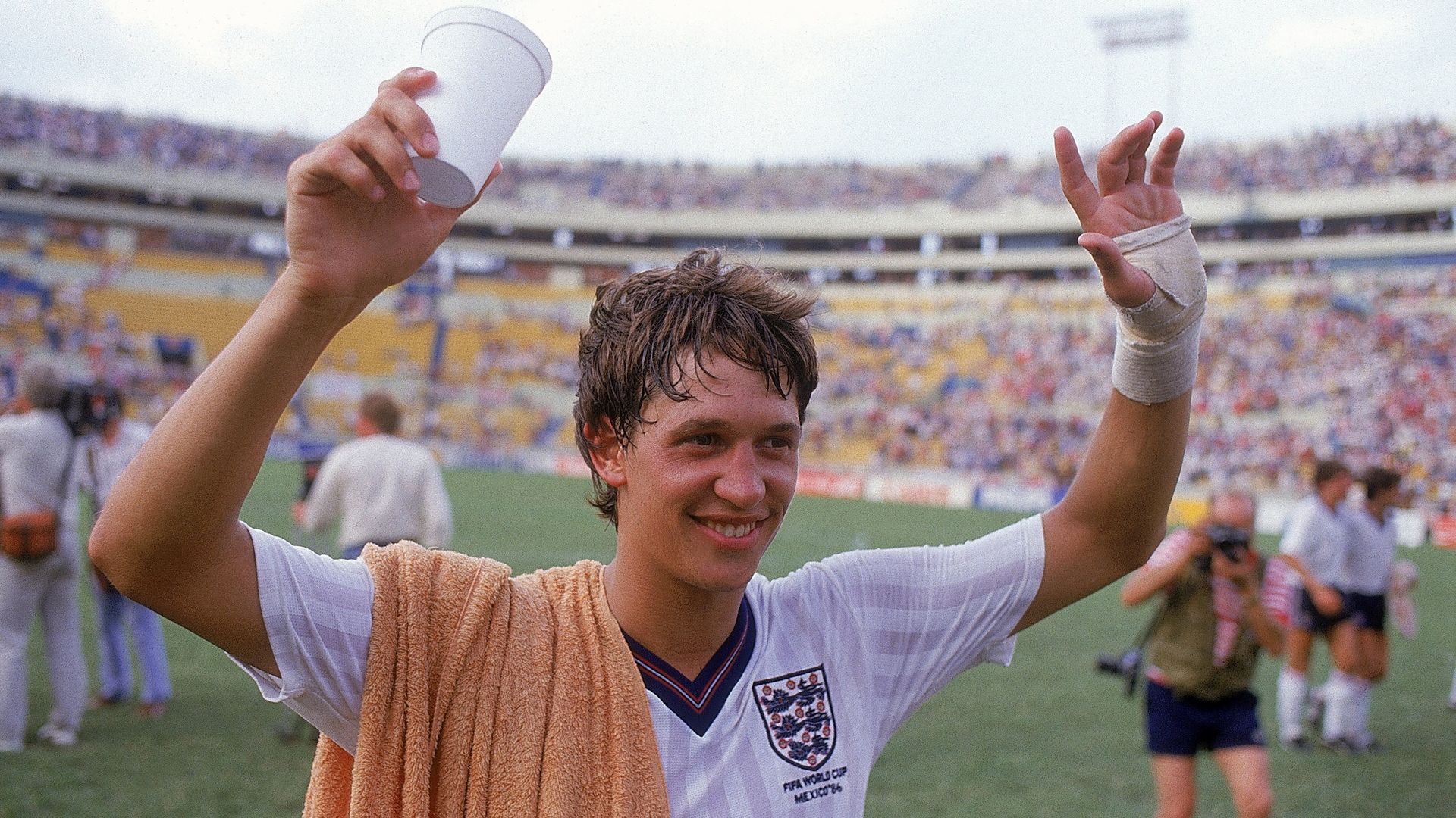 Gary Lineker England Poland 06111986