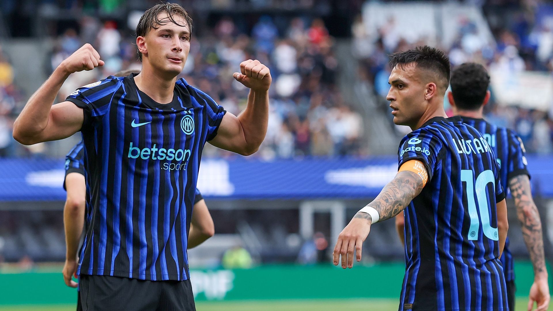 Pio Esposito Lautaro Inter Kairat Almaty