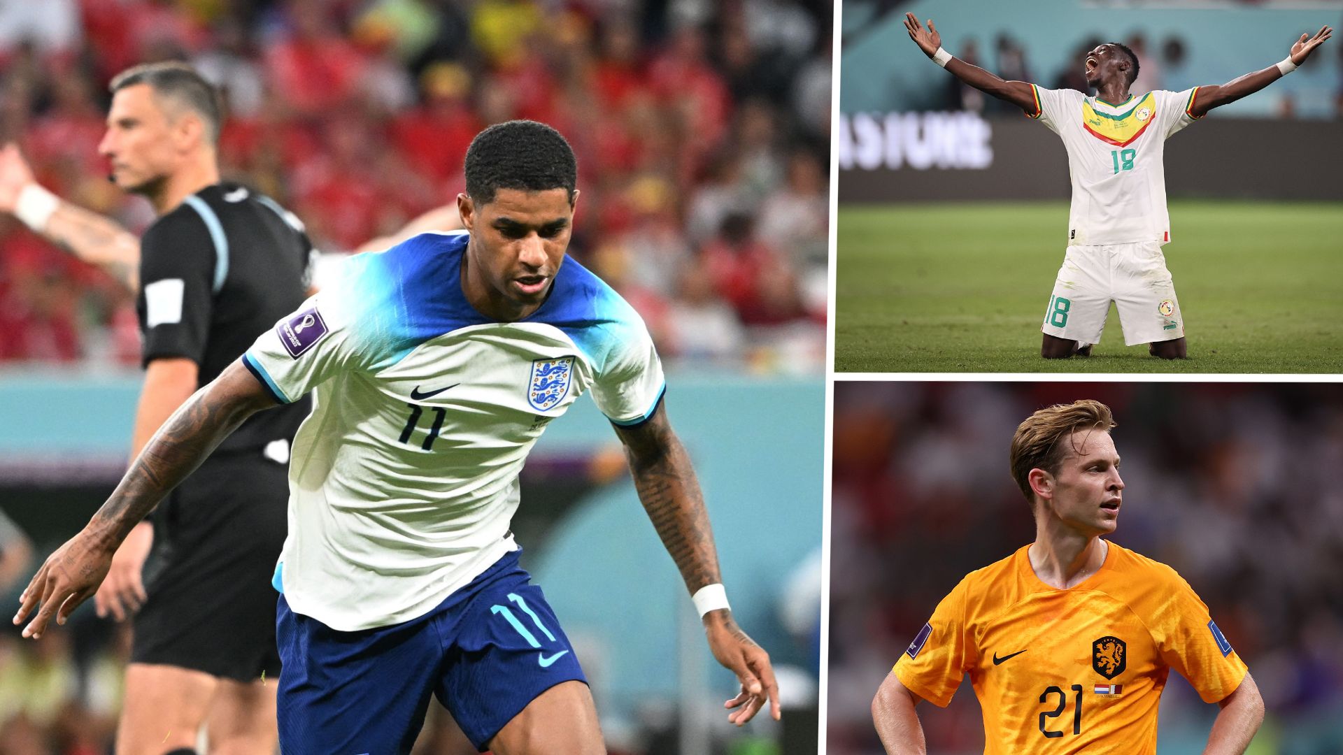 Rashford De Jong Sarr