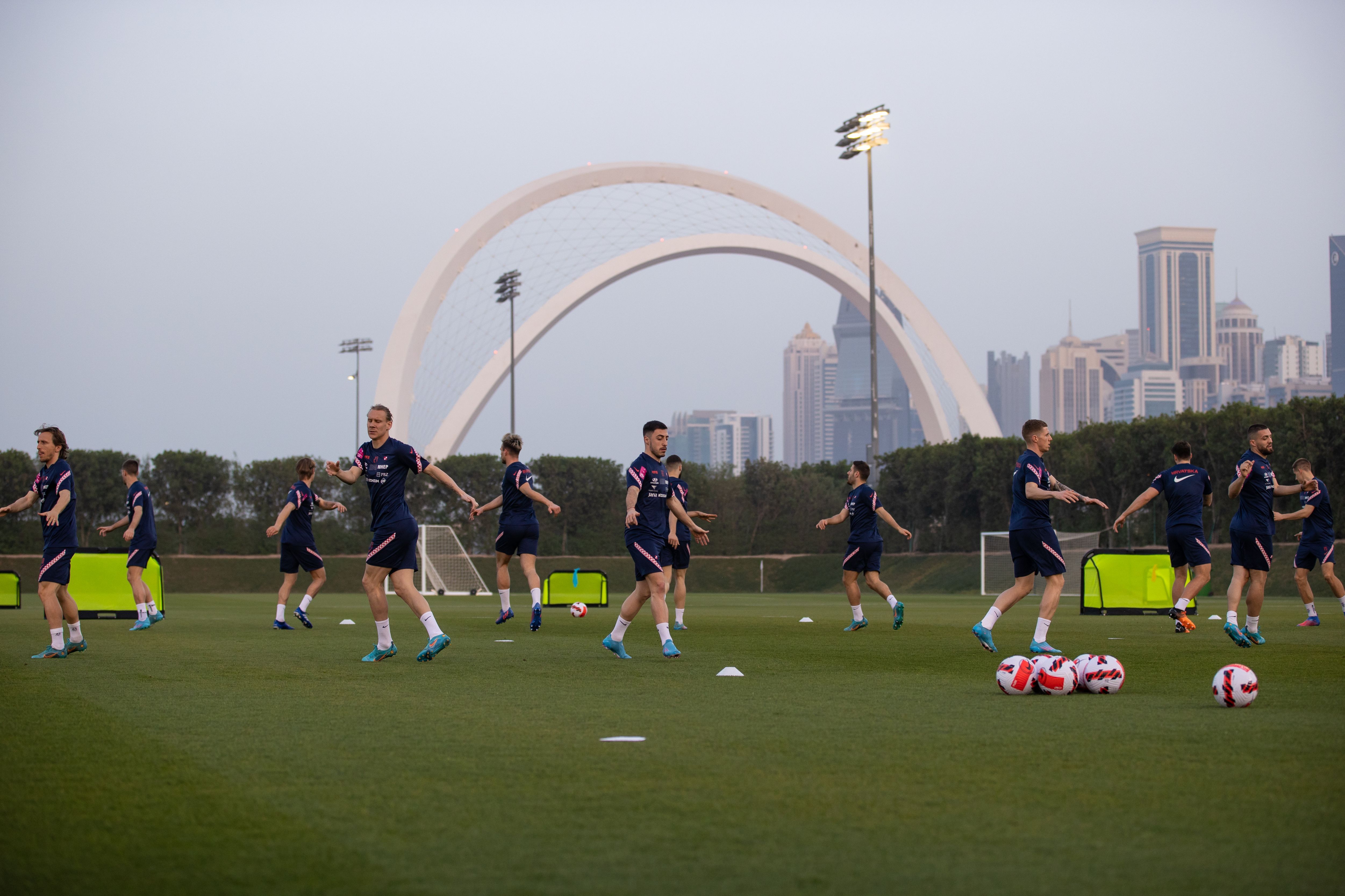 Croatia at Al Erssal Training Site