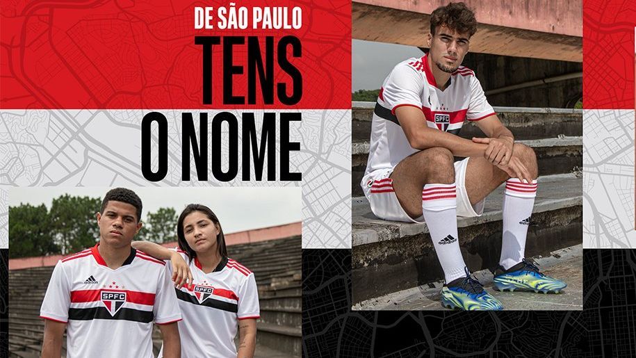 São Paulo nova camisa 1 2021