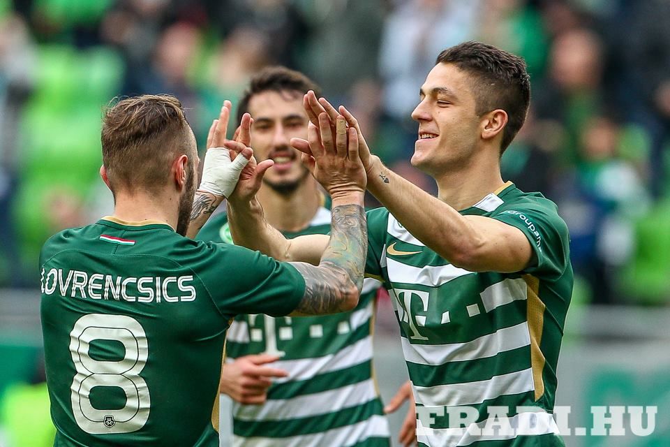 Dejan Georgijevic Lovrencsics Gergő Ferencváros Fradi