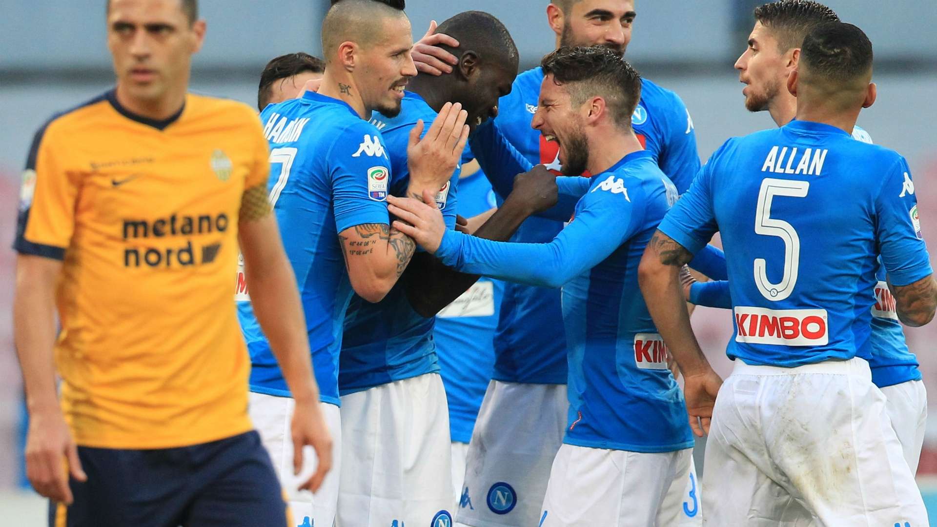 Koulibaly Napoli Verona Serie A