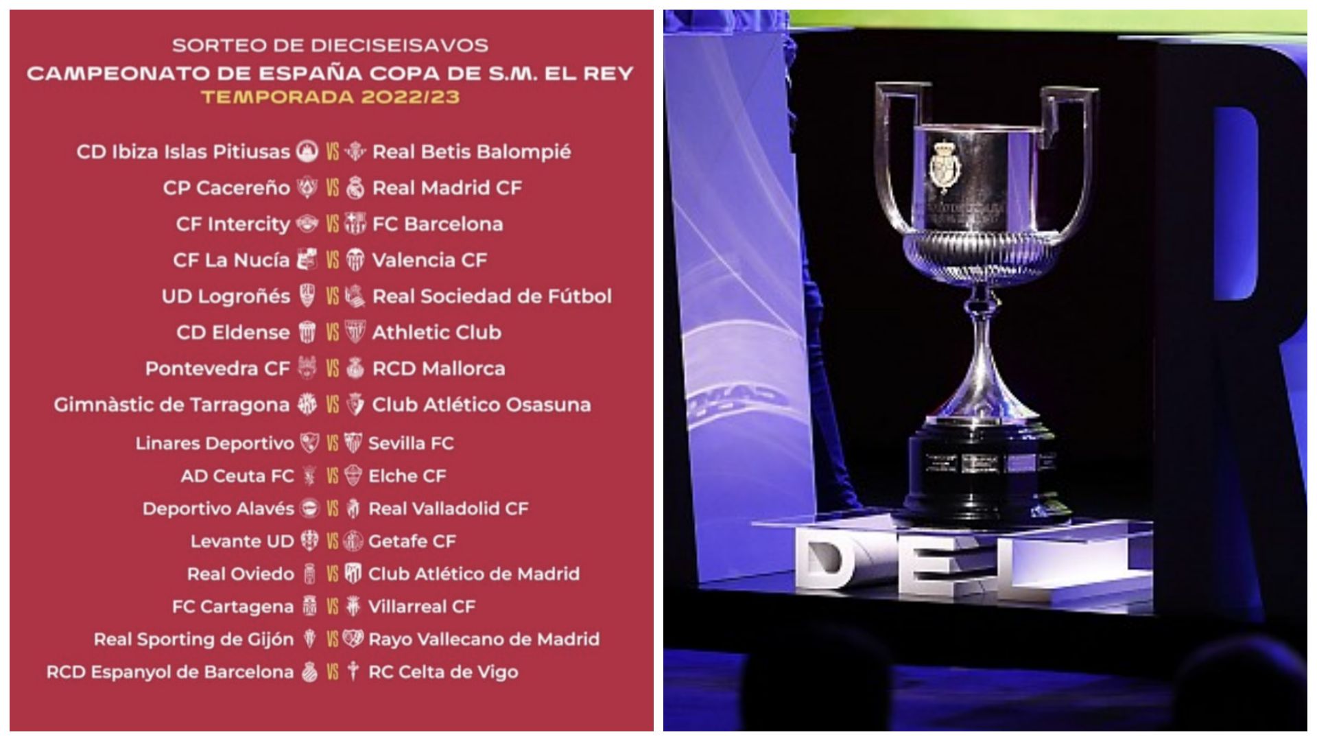 Dieciseisavos de Copa