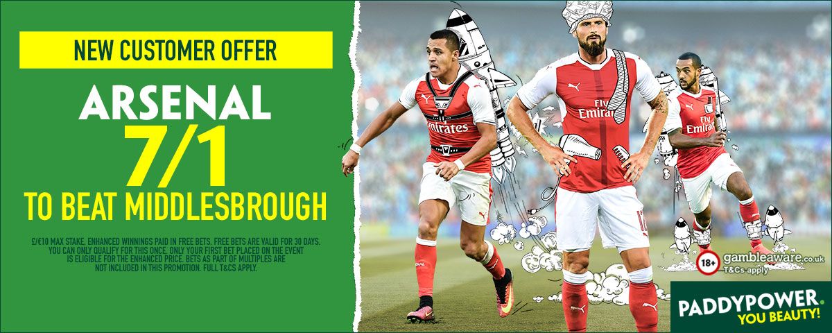 PP ENHANCED ARSENAL V BORO 7/1