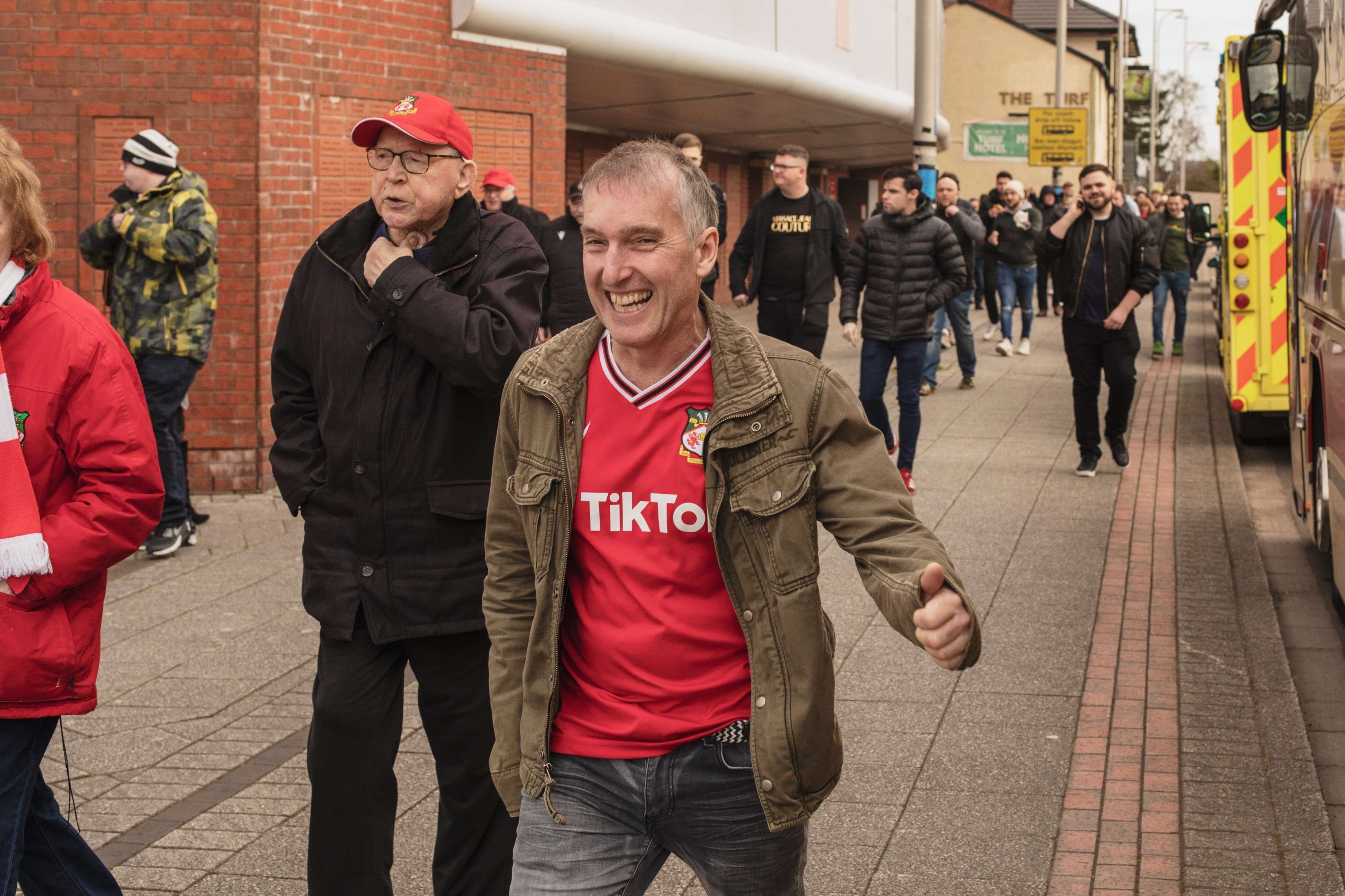 Wrexham fans feature