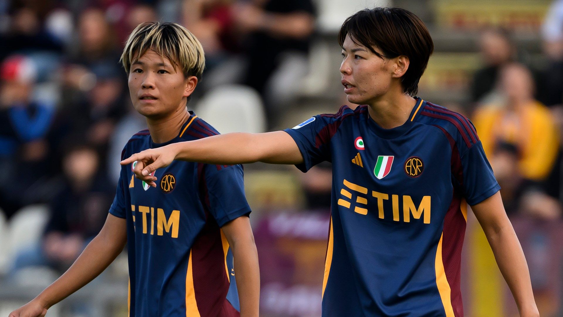 Moeka Minami Saki Kumagai Roma Women 2024-25