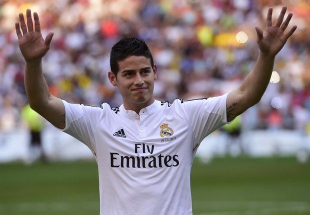 James Rodriguez Real Madrid 07222014