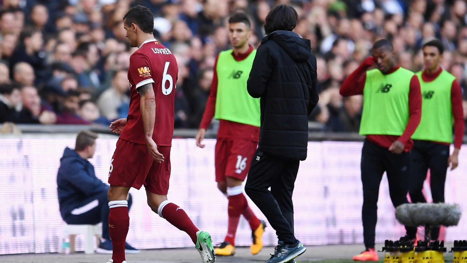 Dejan Lovren Liverpool Tottenham 2017