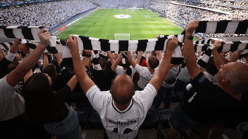 Eintracht Frankfurt Fans Ultras im Stadion