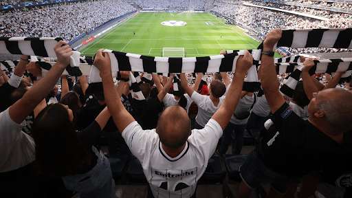 Eintracht Frankfurt Fans Ultras im Stadion