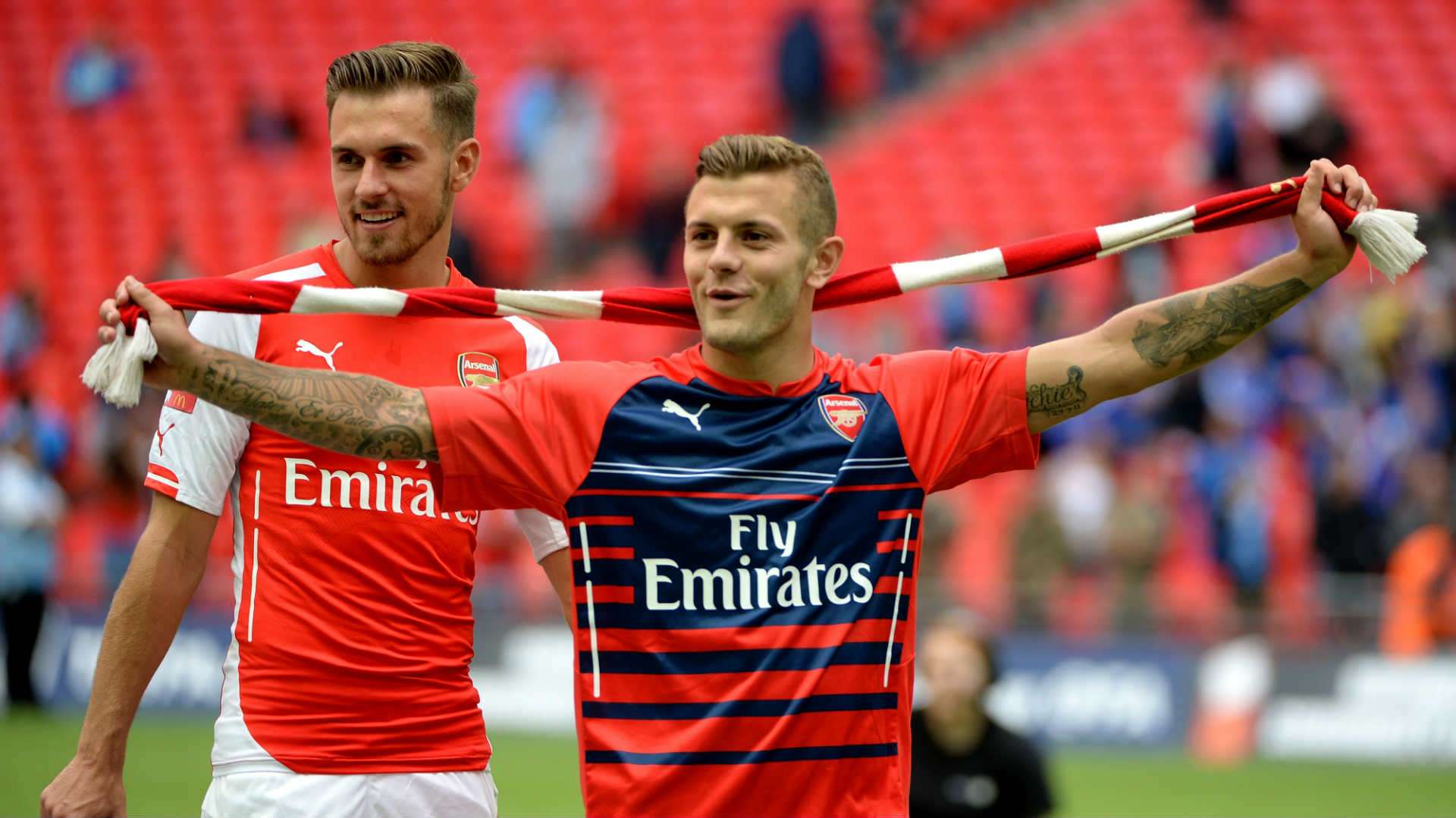 2018-10-18 Jack Wilshere Aaron Ramsey