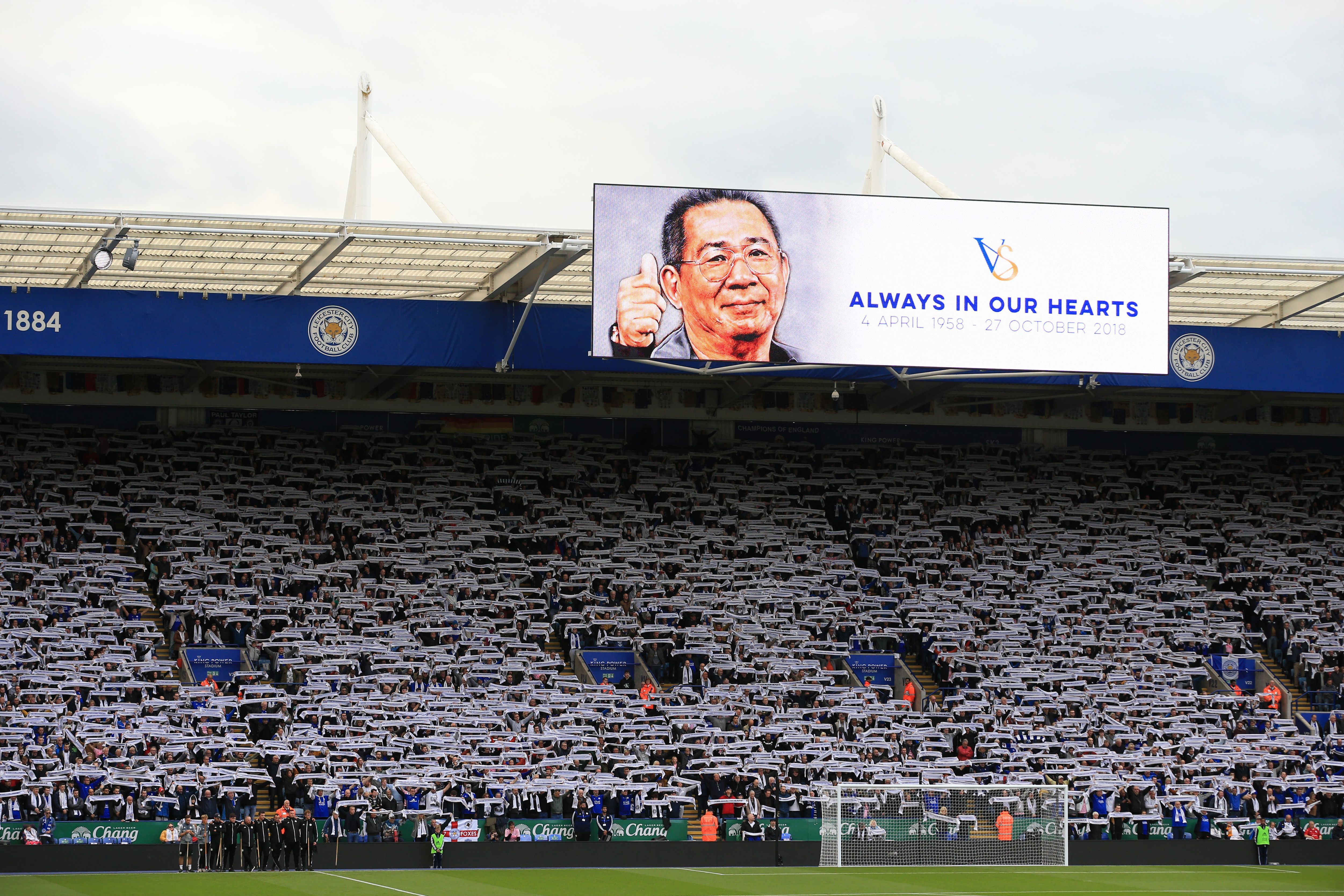 Vichai Srivaddhanaprabha - Leicester City v Burnley : 2019