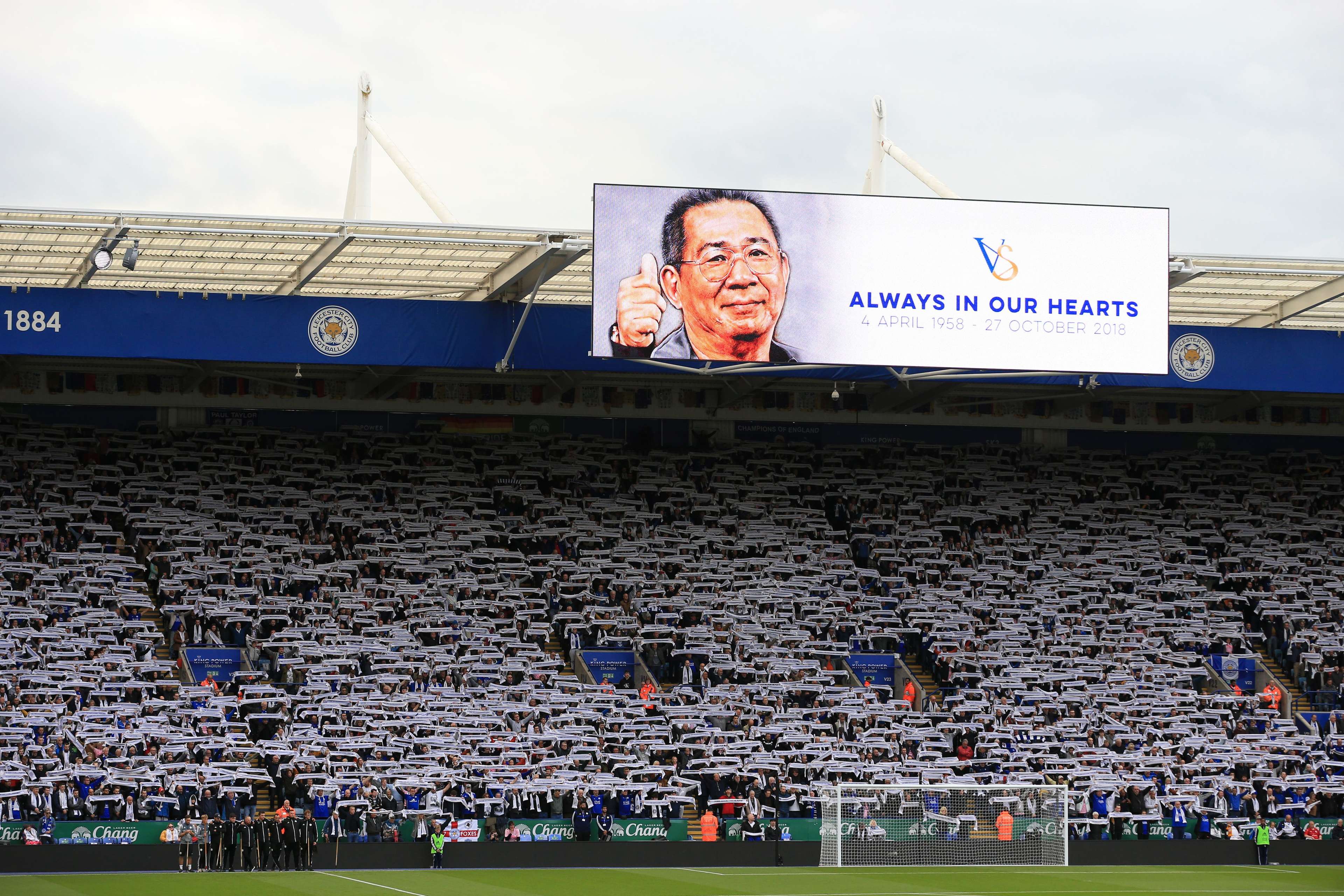 Vichai Srivaddhanaprabha - Leicester City v Burnley : 2019