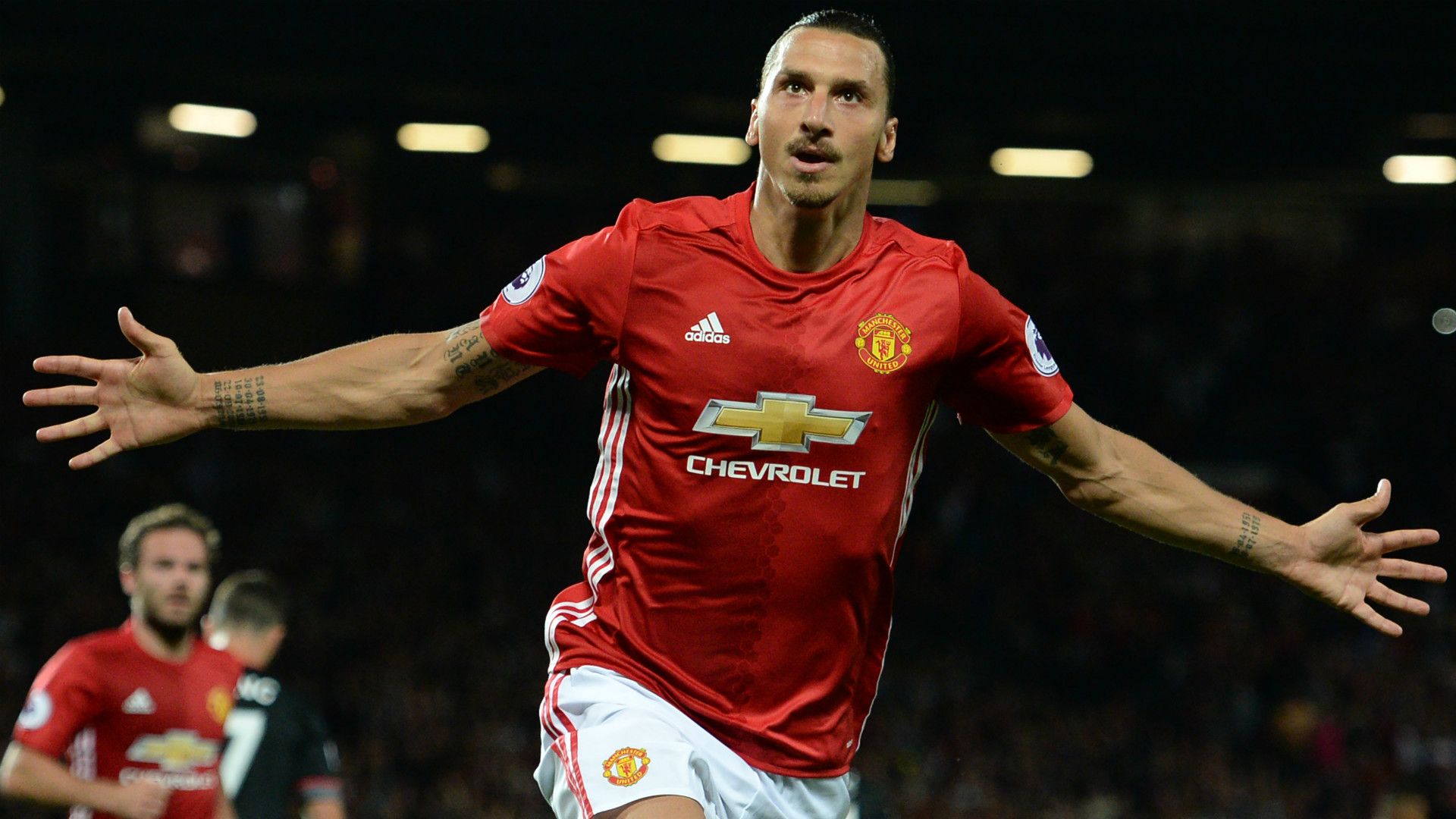 Zlatan Ibrahimovic Manchester United Premier League