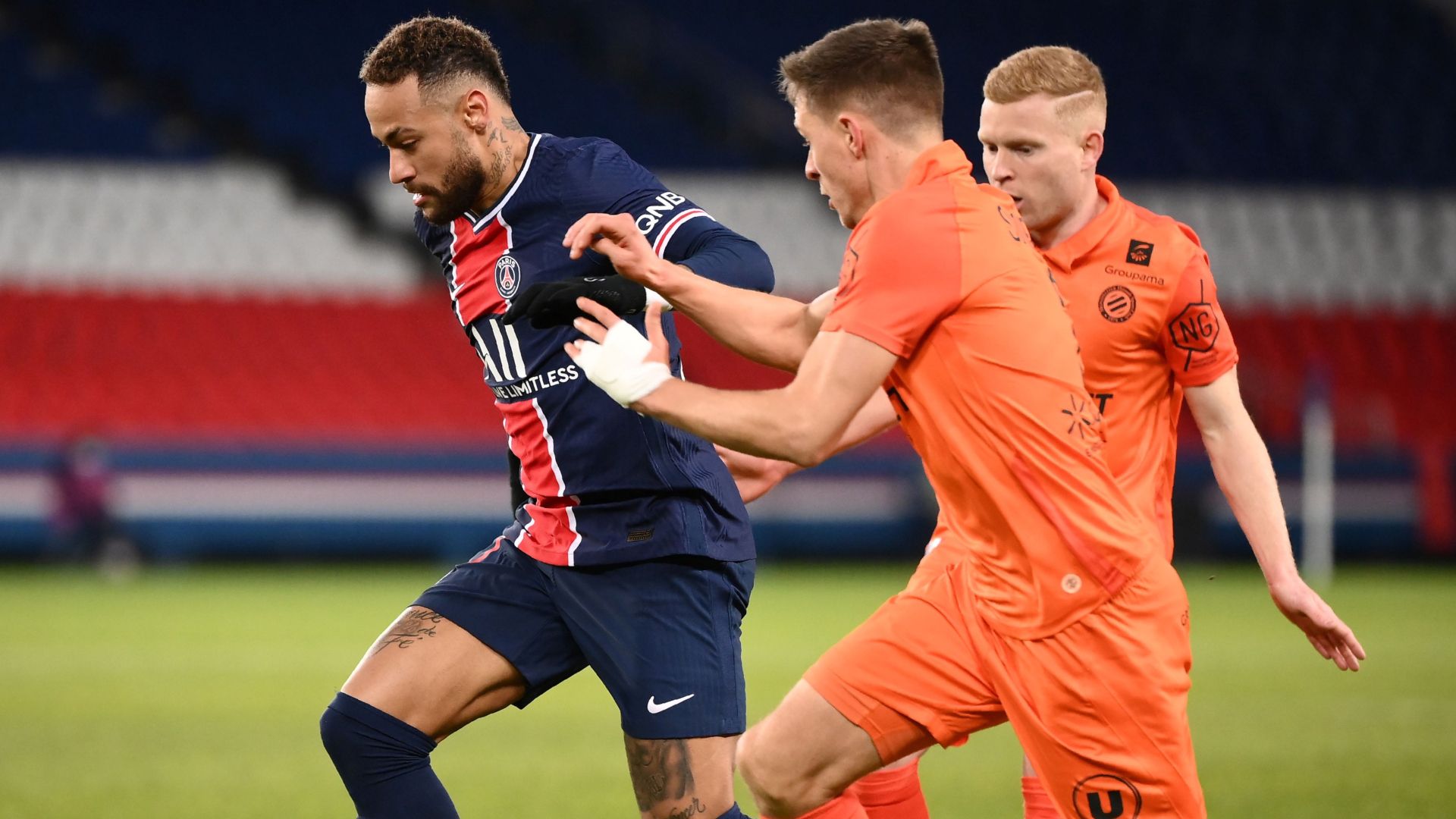 Neymar PSG Montpellier Ligue 1 22012021