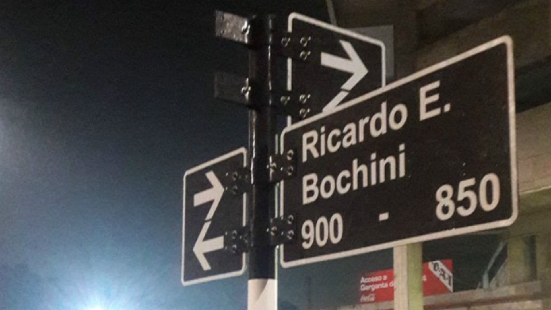 Calle Bochini in Avellaneda