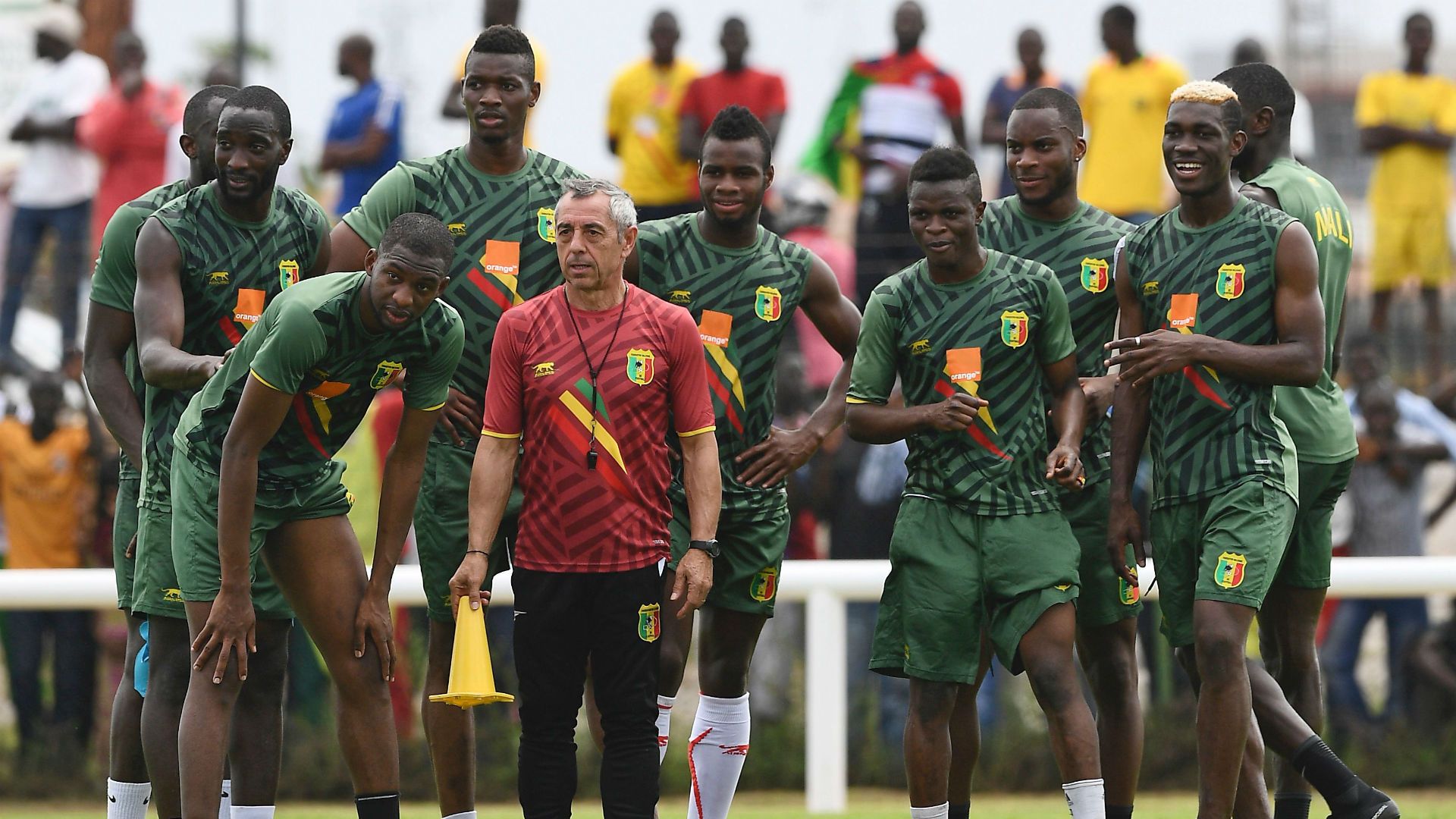 Mali - Afcon 2017 training