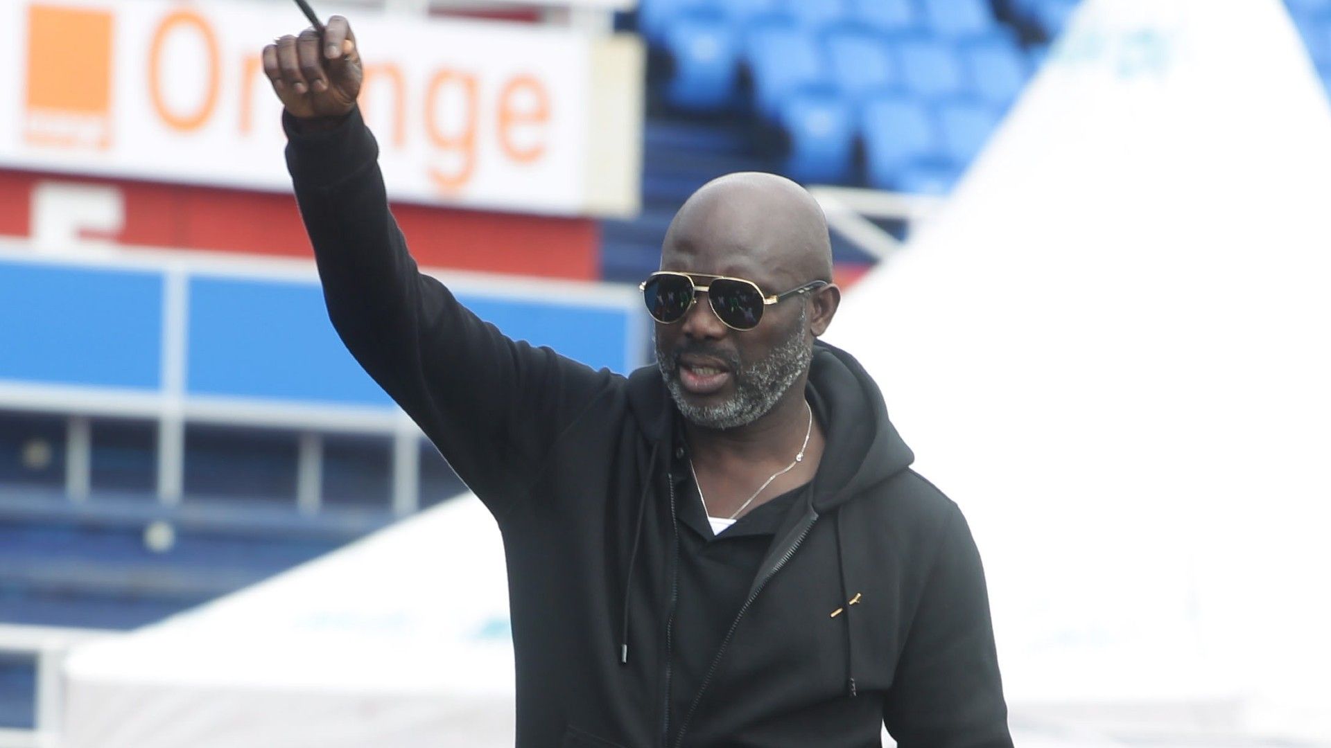 Liberia President George Weah.