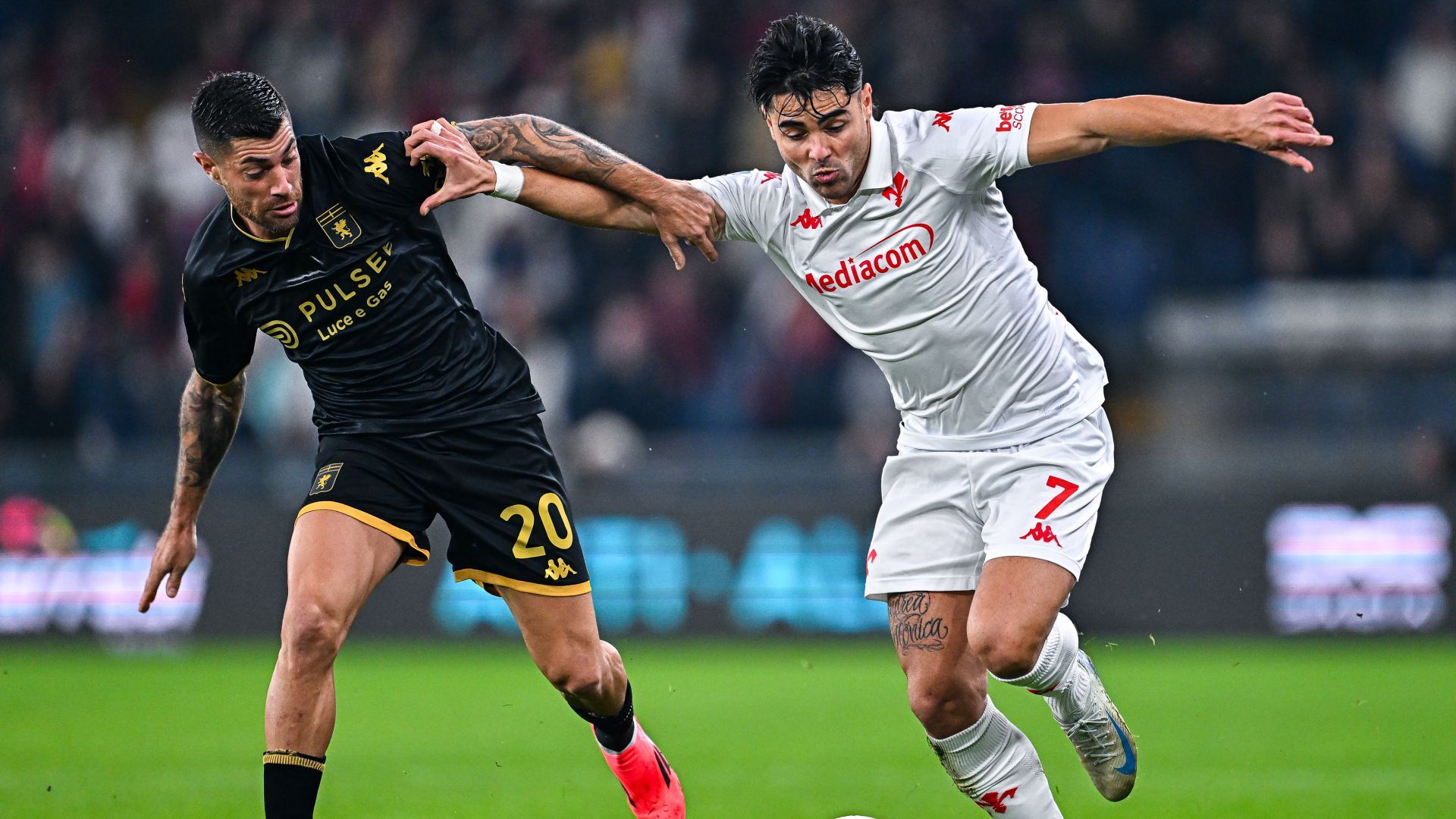 Riccardo Sottil Genoa Fiorentina Serie A