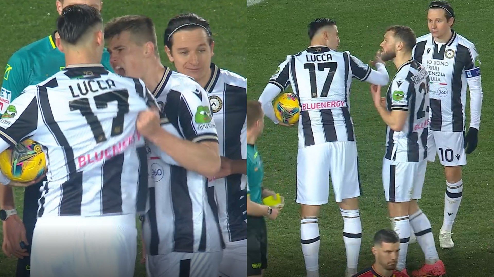 Lorenzo Lucca Lecce Udinese Serie A