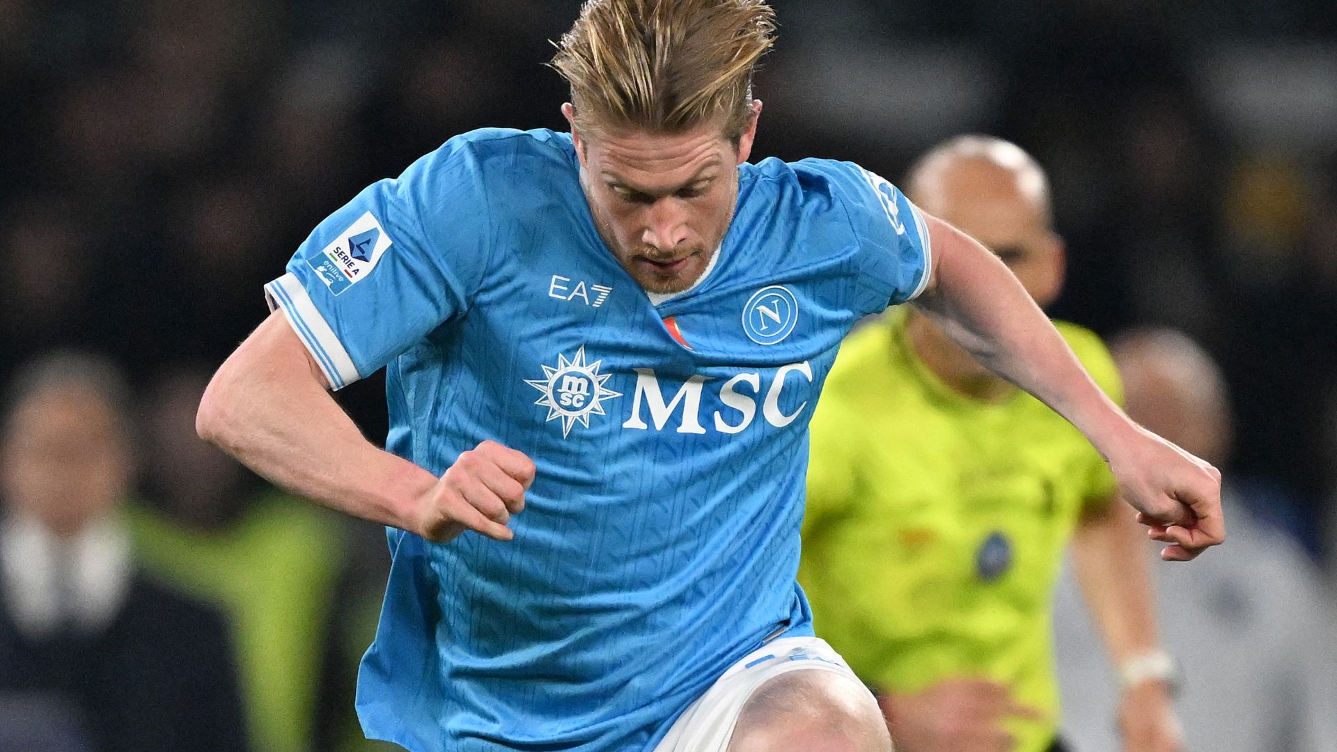 De Bruyne Napoli Lecce Serie A