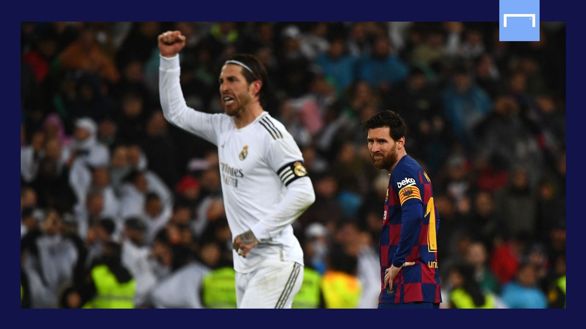 Sergio Ramos Lionel Messi Real Madrid Barcelona GFX