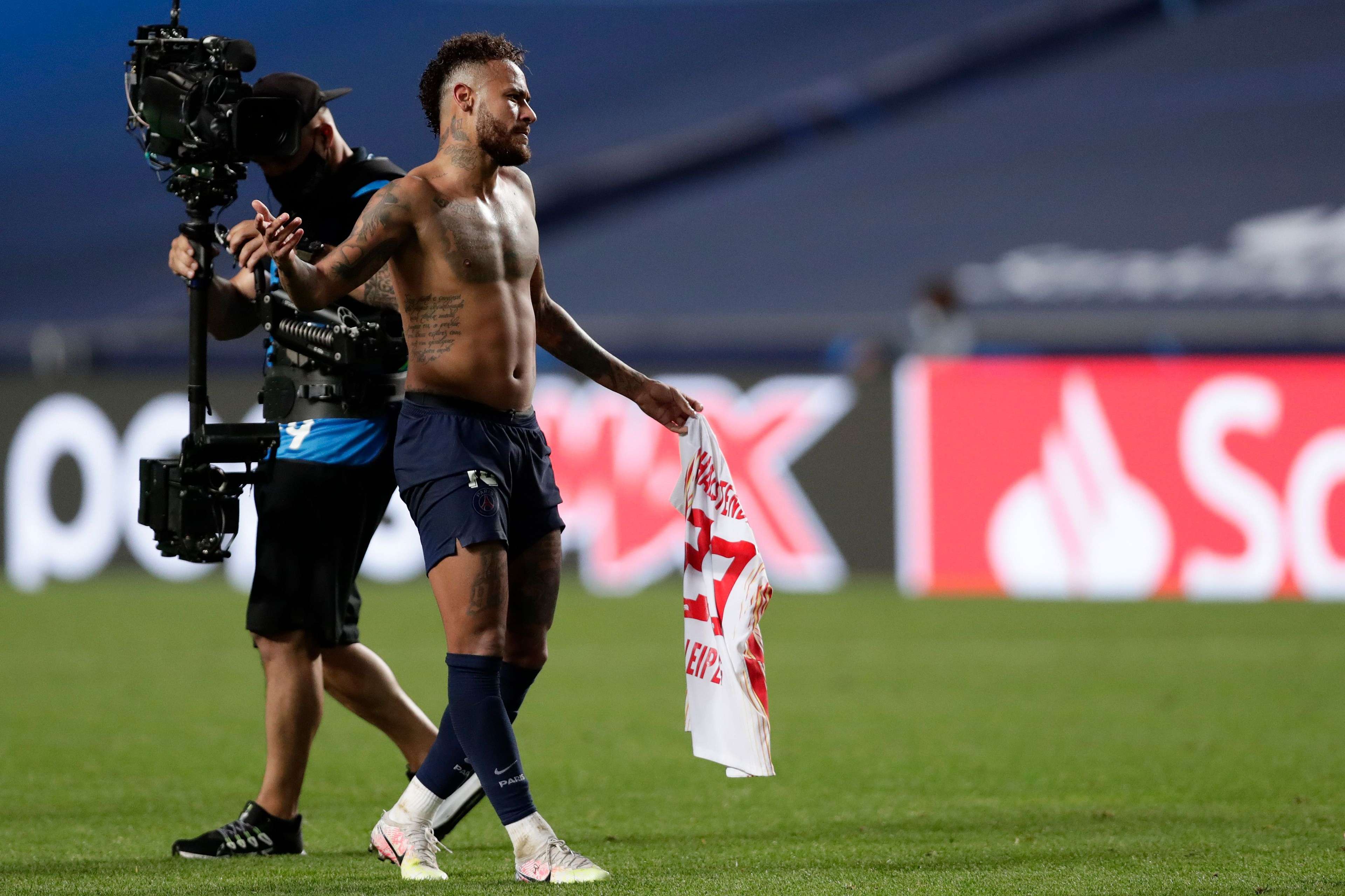 Neymar PSG RB Leipzig Champions League 2020