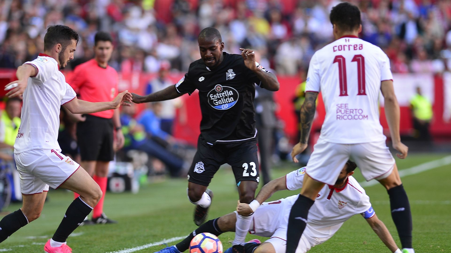 Gael Kakuta Sevilla Deportivo Coruna La Lig