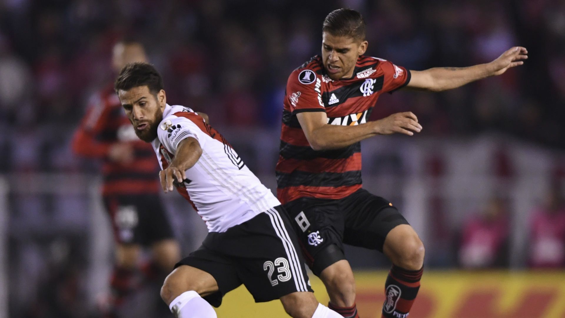 Gustavo Cuellar Leonardo Ponzio River Plate Flamengo Copa Libertadores 23052018