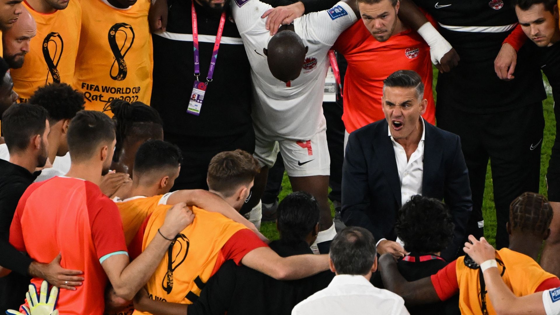 John Herdman Canada Belgium World Cup 2022