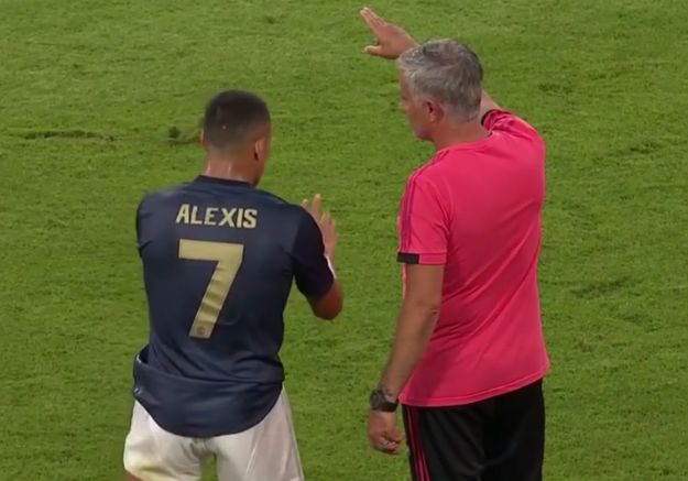 Manchester United 2018 Alexis Sánchez José Mourinho JUST FOR BODY - NOT COVER