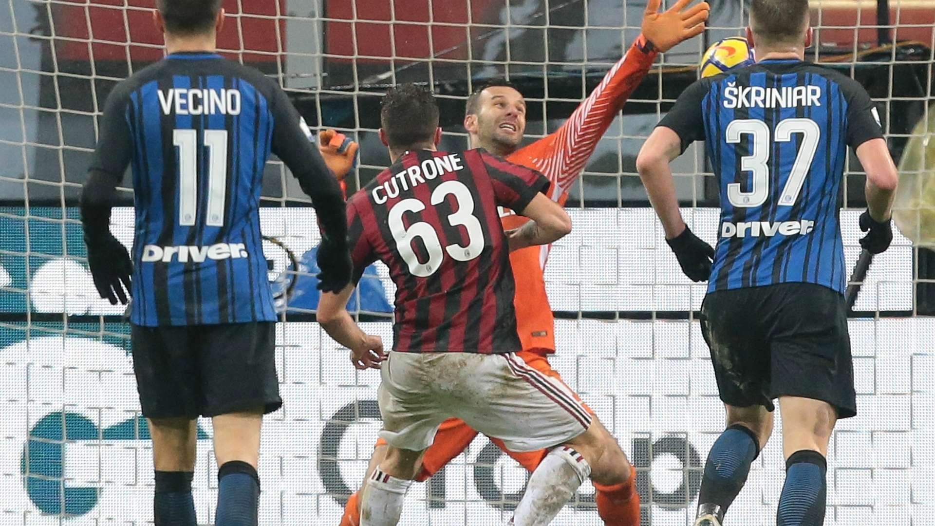 Cutrone Milan Inter Italian Cup