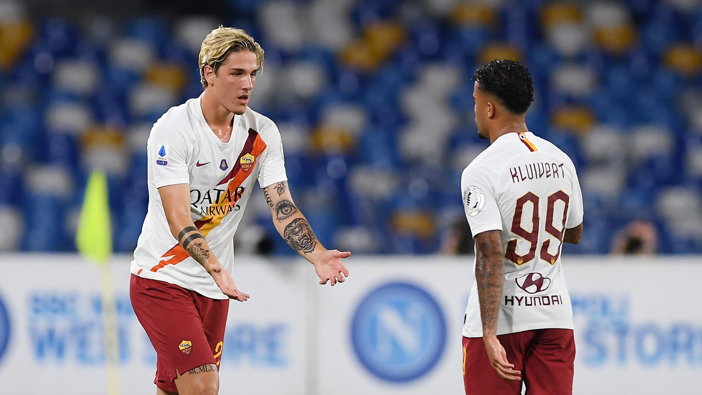 Nicolò Zaniolo Napoli Roma Serie A