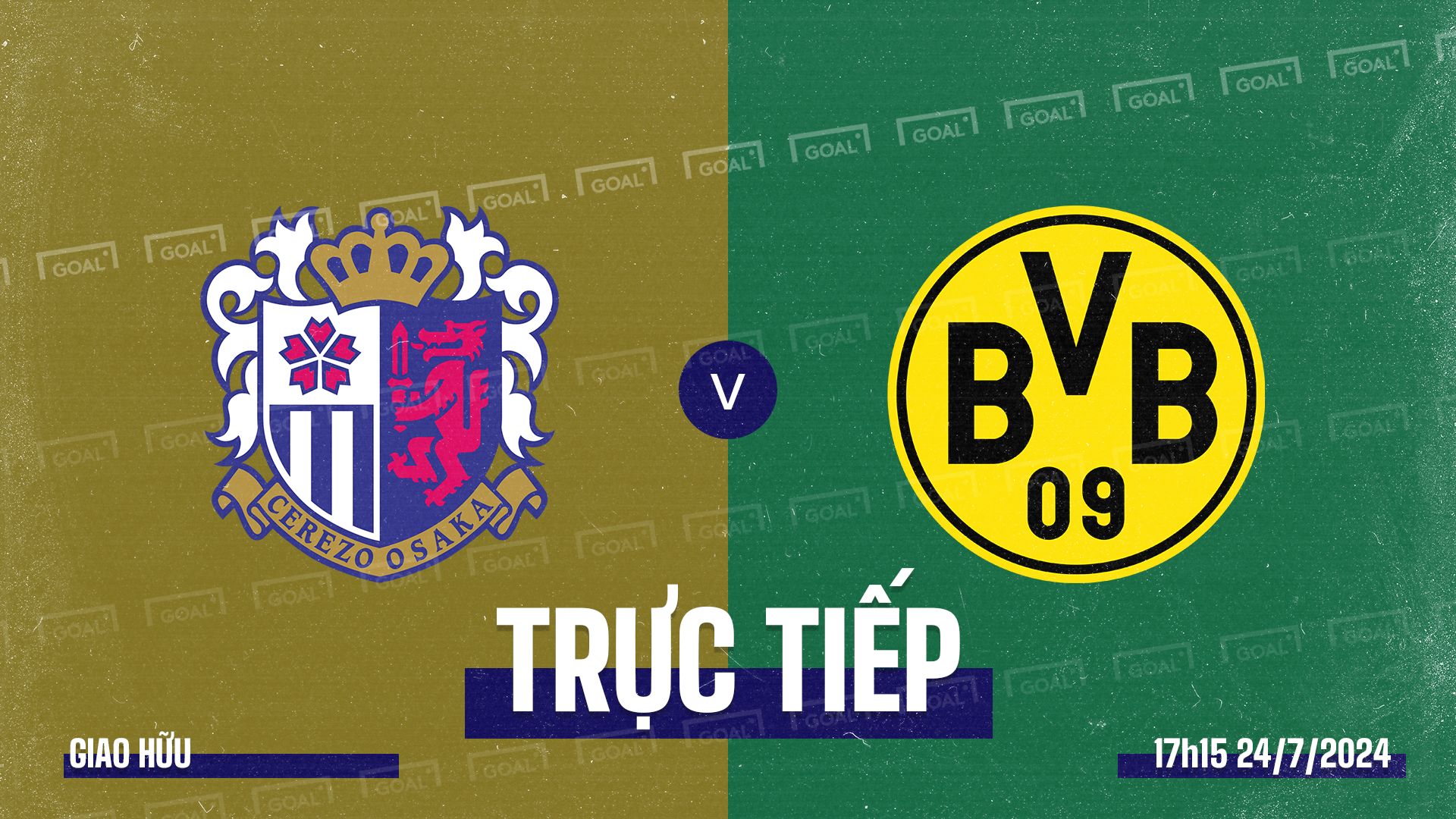 Cerezo Osaka vs Borussia Dortmund 2024 GFX