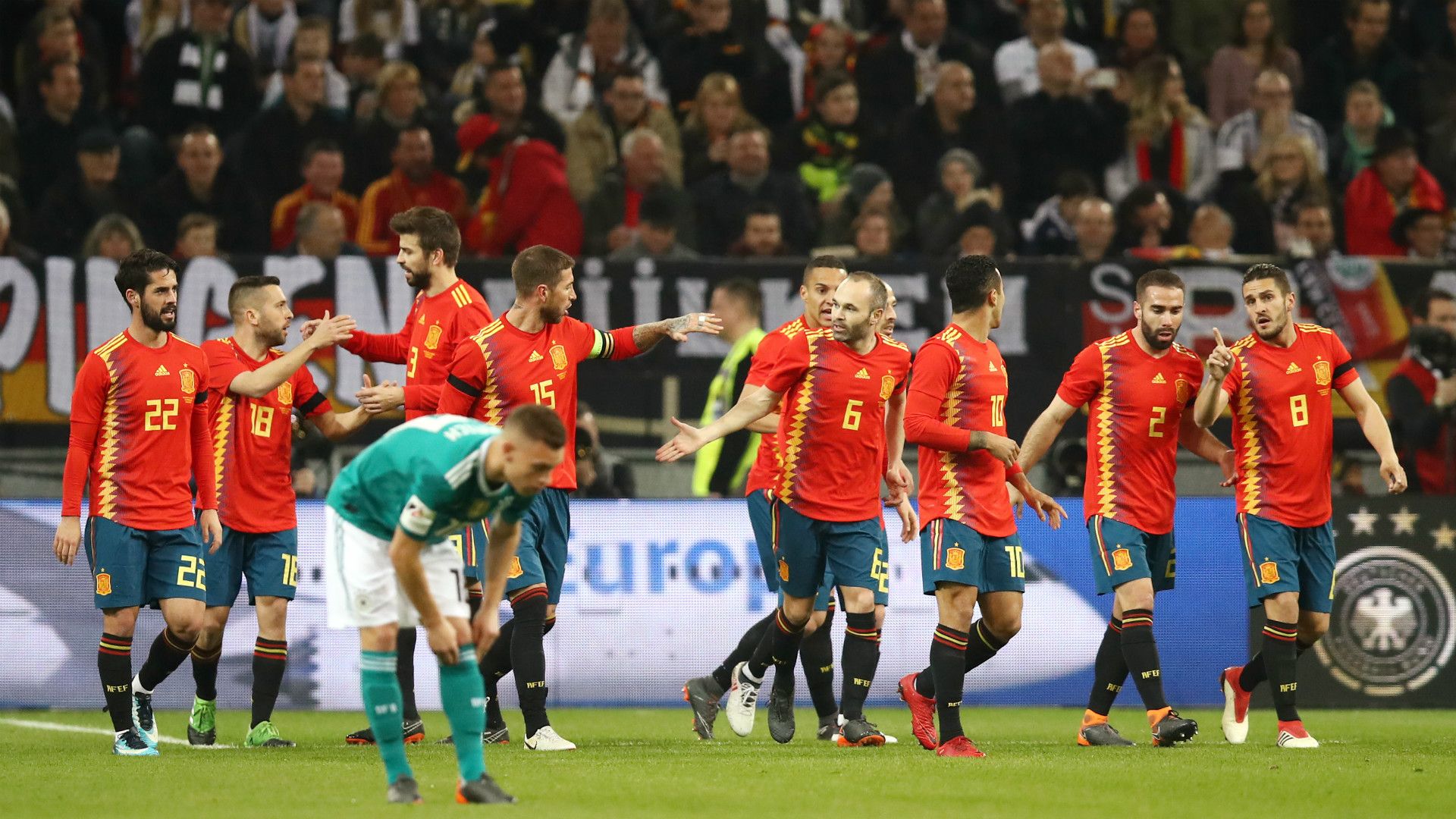 Rodrigo Moreno Alemania España Amistoso Internacional